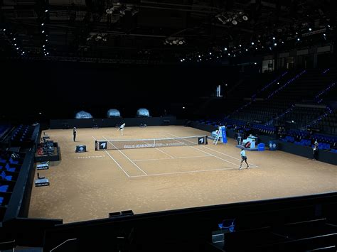 Teniszpálya Madridban az Arantxa Sanchez Stadionban