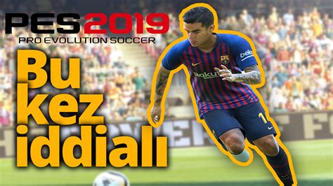 PES 2019 menürendszer