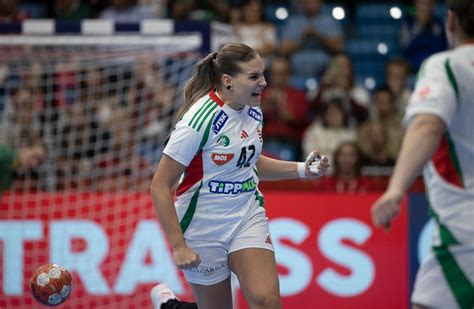 Klujber Katrin, a magyar női kézilabda-válogatott csapatkapitánya