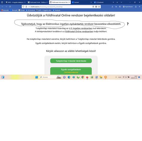 Az IFA rendszer bejelentkezési felülete
