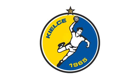 Industria Kielce kézilabdacsapat mérkőzés közben