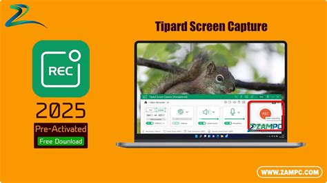 Tipard Screen Capture felvételi beállítások