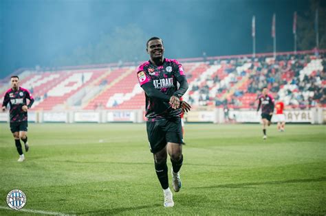 Prestige Mboungou, az FKTSC márciusi Hónap Játékosa