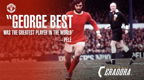 George Best ikonikus pillanatban