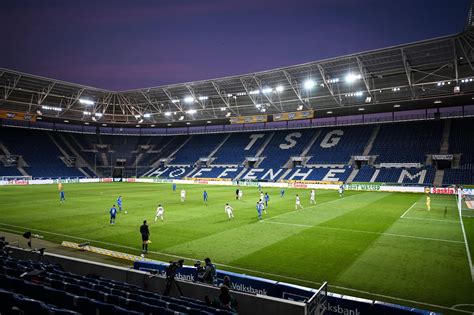 A Hoffenheim stadionja, a PreZero Arena