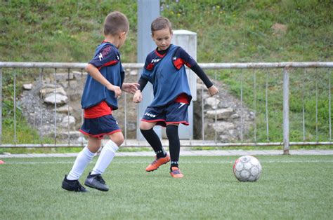 Fiatal focisták edzésen az MLSZ Bozsik program keretében