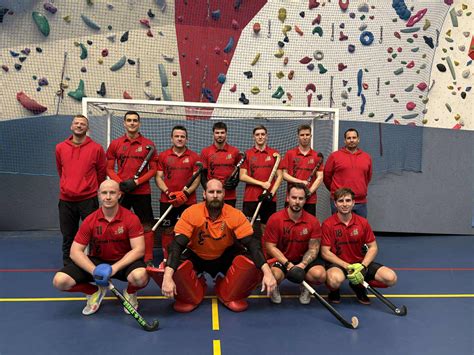 A Soroksári Hockey Club ünneplése a horvát terembajnokság megnyerése után