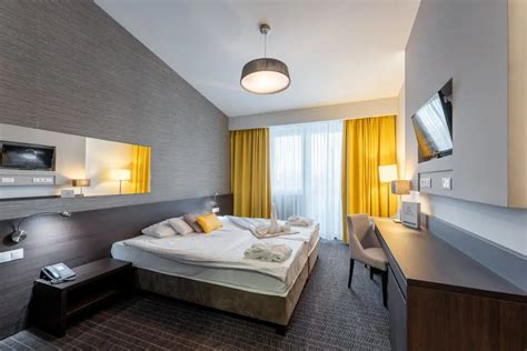 A felújított szobák egyike a Globall Hotelben