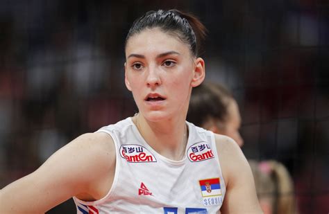 Tijana Bošković, a szerb válogatott kiemelkedő játékosa
