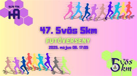 Résztvevők az 5vös 5km futóversenyen