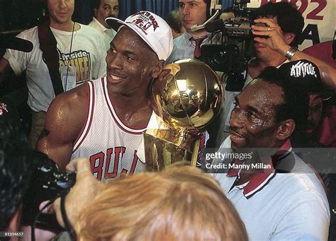 Michael Jordan és a Chicago Bulls a bajnoki ünneplésen