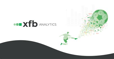 xfb Analytics logó és labdarúgó statisztikákat ábrázoló grafikon