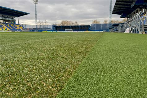 A gazos centerpálya a szigetszentmiklósi stadionban