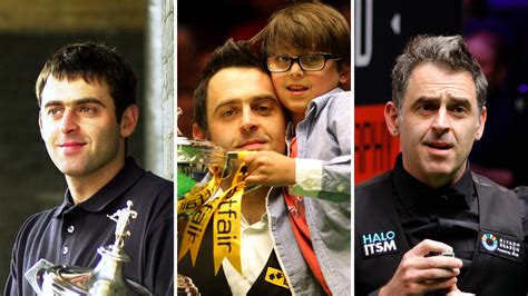 Ronnie O'Sullivan fiatalon edzés közben