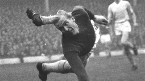 Bert Trautmann az 1950-es években a City stadionjában, a Main Roadon