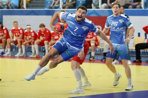 Mislav Grgic kézilabdázó akció közben