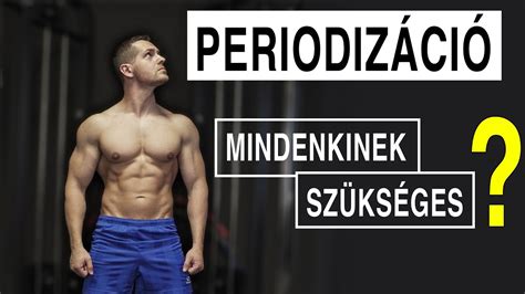 Az edzésciklusok periodizációja