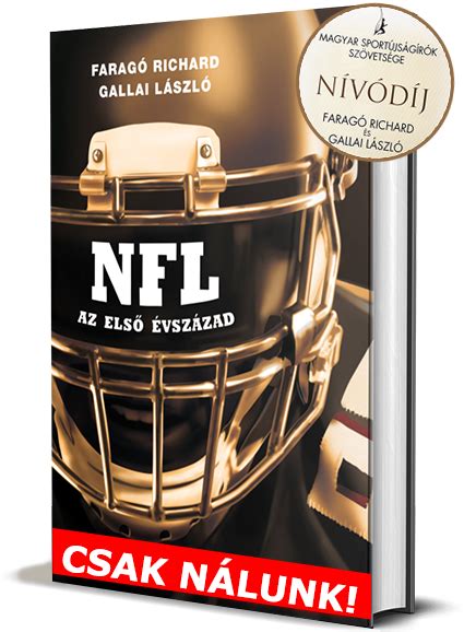 Faragó Richard NFL könyvével