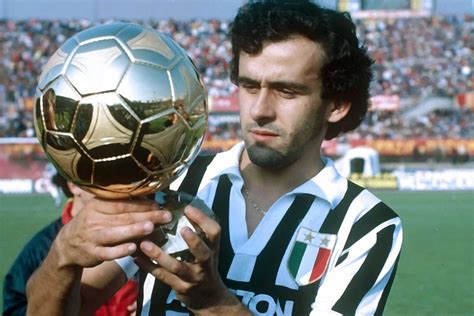 Michel Platini portréja játékosként