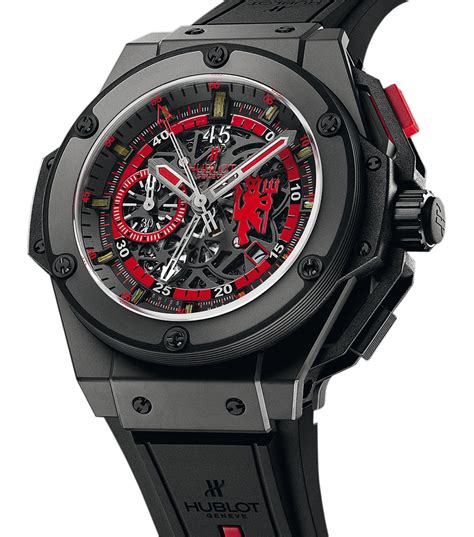Hublot King Power Red Devil karóra dizájnja