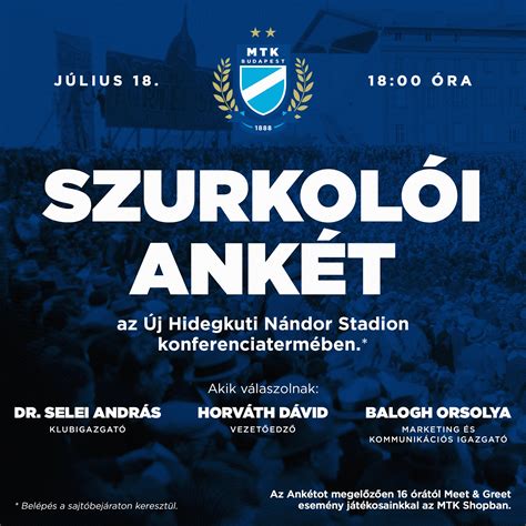 Szurkolói ankét párbeszéd