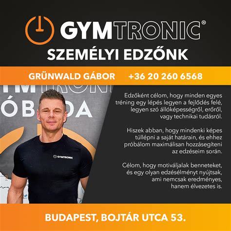 Herbert Gábor edző portréja