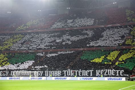 A Puskás Aréna avató mérkőzésének pillanatképe