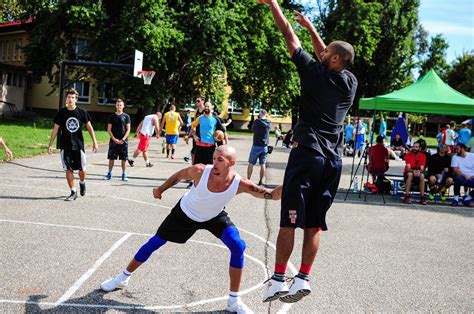 Streetball játékosok Kaposváron