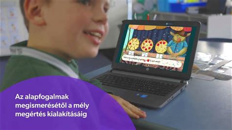 Digitális oktatási platform felülete