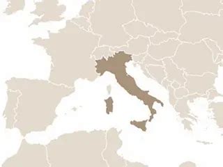 Térkép: Jesolo, Olaszország elhelyezkedése Európában