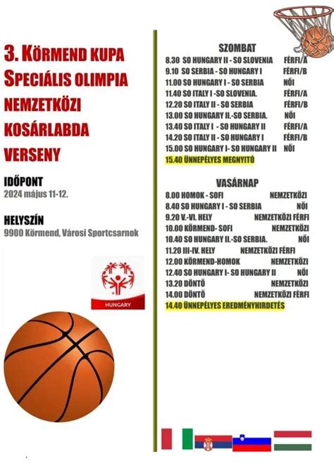 A Magyar Speciális Olimpia Szövetség emblémája és egy közösségi sportesemény képe