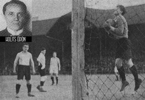 Holits Ödön korabeli sportfotón