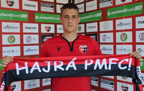 Kiss-Tóth Dominik, a PMFC fiatal edzője