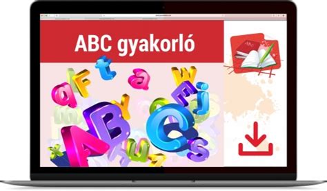 Tantaki ABC gyakorlóprogram felülete