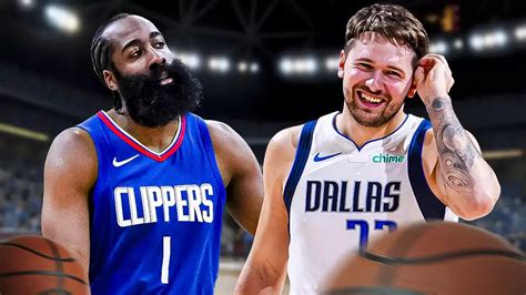 Luka Doncic és James Harden küzdelme a pályán