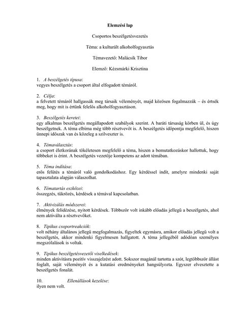 Csoport körben ül bemutatkozó játékhoz