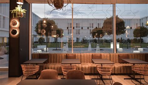 A Juventus J-Hotel belső tere