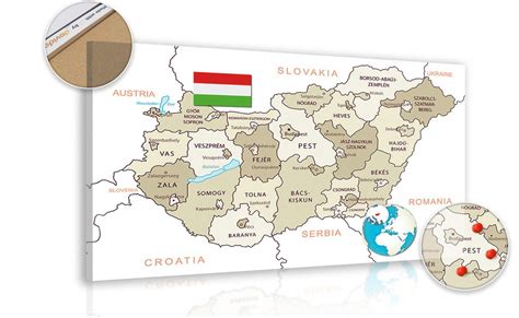 Magyarország labdarúgó utánpótlás térképe