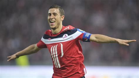 Eden Hazard as a young player at Lille