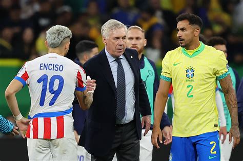 Carlo Ancelotti a brazil válogatott edzőjeként