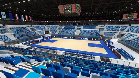 A Mészáros Ferenc Sportcsarnok modern belső tere
