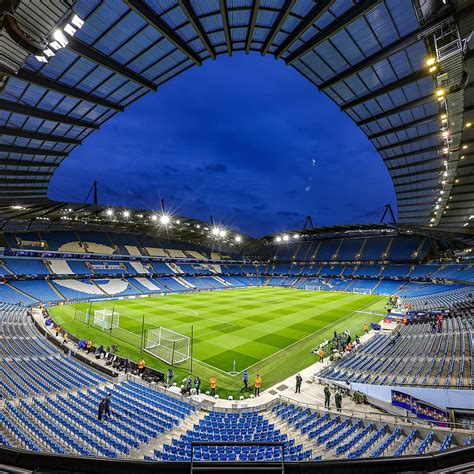 Az Etihad Stadium látképe