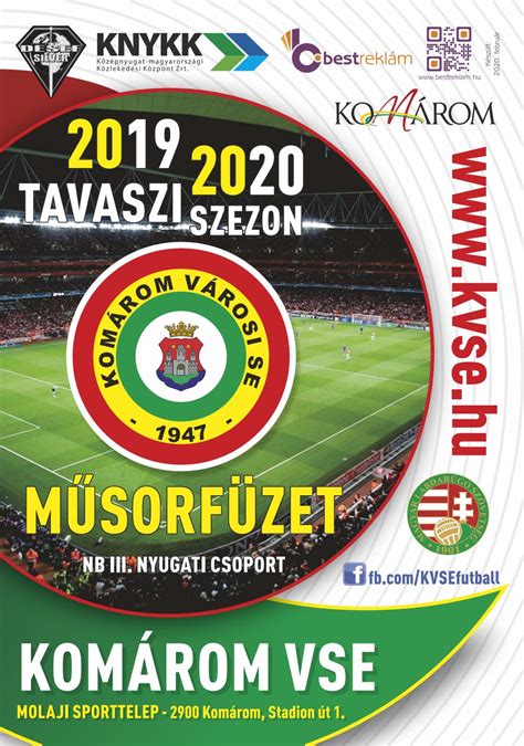Komárom VSE csapatkép a mérkőzés előtt