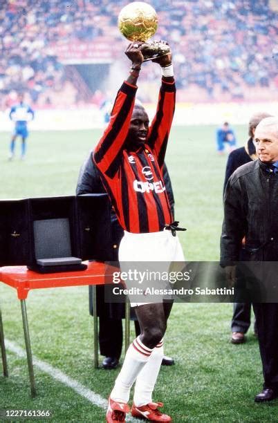 George Weah AC Milan mezben