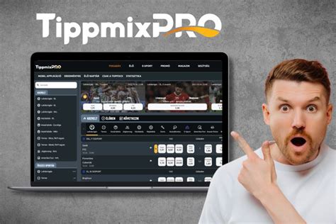 A TippmixPro főoldalán megjelenő kiemelt sportfogadási ajánlatok és oddsok