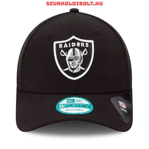 Las Vegas Raiders fekete New Era sapka logóval