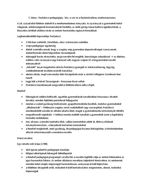 Pestalozzi neuhofi birtoka és szegényintézete