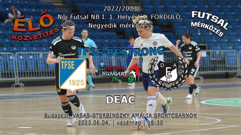 NB I-es futsal mérkőzés taktikai elemzés
