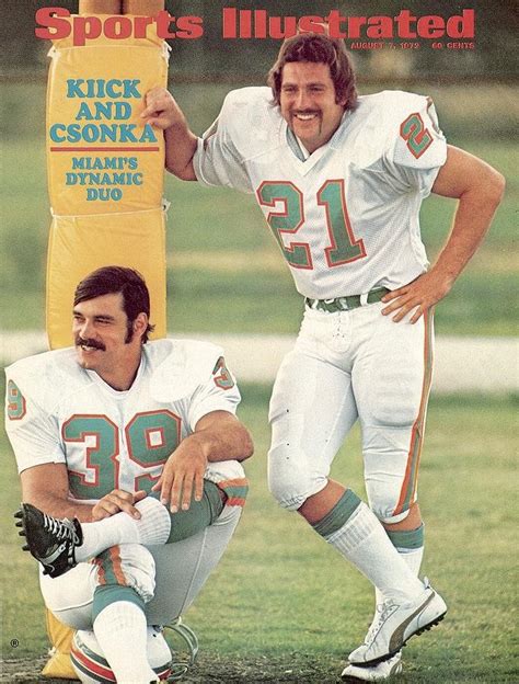 Larry Csonka futójátékos, a Dolphins legendája
