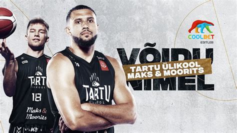 A Tartu Ülikool Maks&Moorits kosárlabda csapatának ünneplése győzelem után